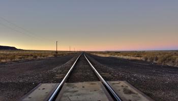 A View Down the Train Tracks - Photograph | Adam Endres
