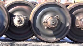 Train wagon wheel repair place, Tampere Finland. - YouTube