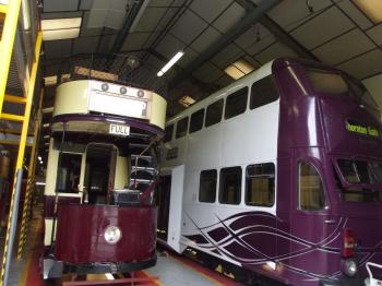 File:Tram Depots (Workshop) - National Tramway Museum - Crich ...
