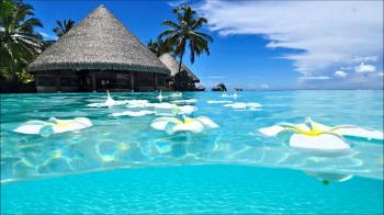 Ambient Sea water sounds calm tropical water noises relaxing ...