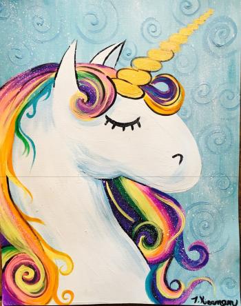 How To Paint A Unicorn - Step By Step Painting