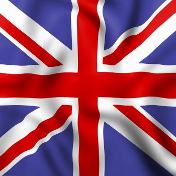 Union Jack Indicates English Flag And Britain