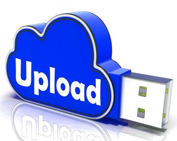 Upload Memory Shows Uploading Files To Cloud