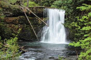 Upper North Falls, Waterfalls, Oregon