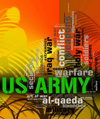 Us Army Shows The United States And Armed