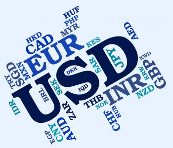 Usd Currency Means United States Dollar And Currencies