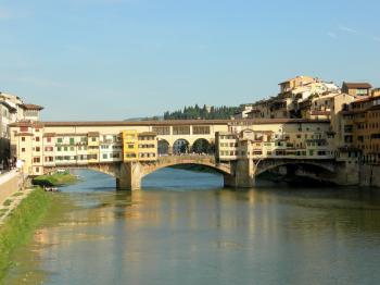 Vecchio Bridge in Florence, Italy