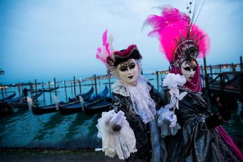 IN PICTURES: Feast your eyes on the Venice Carnival costumes