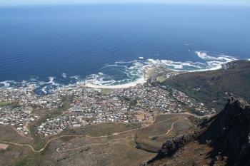View from table mountain
