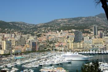 View of the city of Monaco