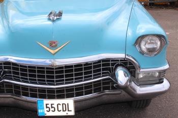 Vintage Blue Car