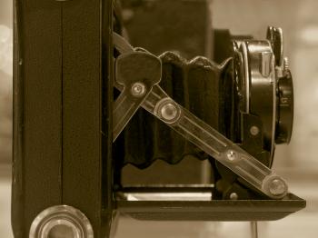 Vintage Camera with Bellows