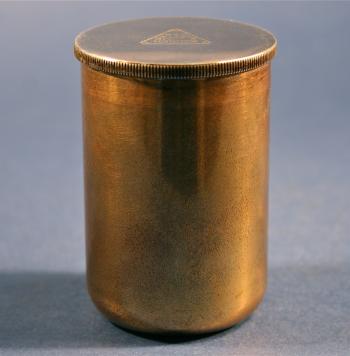 Busacca Gallery - Antique Brass Photo Film Storage Canister Pocket ...