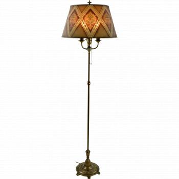 Vintage Rembrandt Floor Lamp - Mesh Shade - Reserved for D SOLD ...