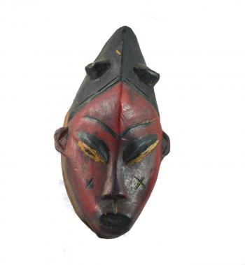 Ivory Coast Passport Mask African Passport Mask Vintage