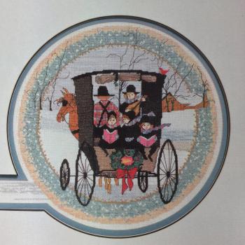 CHRISTMAS CAROL by P. Buckley Moss - Cross Stitch Chart - June Grigg ...