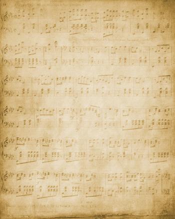Vintage Musical Notes