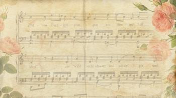 Vintage Music Notes - WallDevil