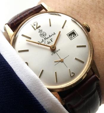 Original Real Madrid Vintage Watch