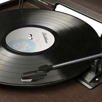 Signature Vinyl Record Player Classic Turntable Stereo System ...
