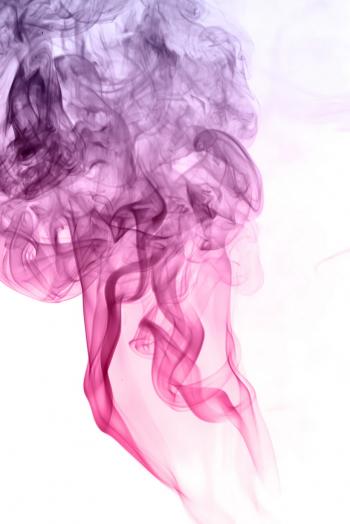 violet smoke