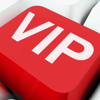 Vip Keys Show Influential Of Very Important Person