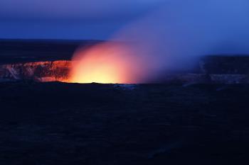 Volcano Light Lava Flare