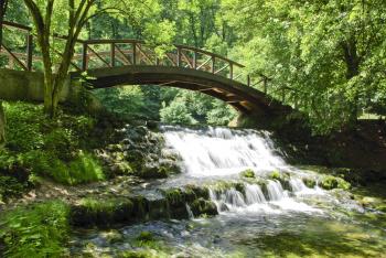 VRELO BOSNE - The spring of river Bosna; SARAJEVO TOURS / BOSNIA TOURS