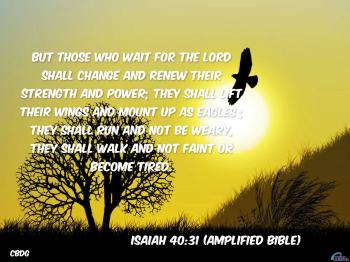 Be An Eagle Christian | Moments With The Lord