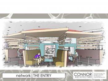 4 - Walway view • Connor Architecture