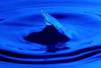 Water drop photography