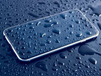 Water Drops on the Phone