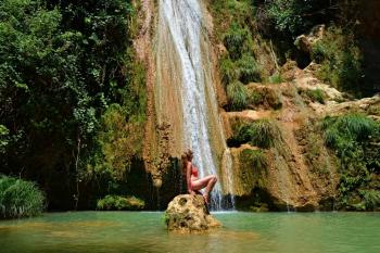 Kalamaris Waterfall near Gialova | Just for one summer