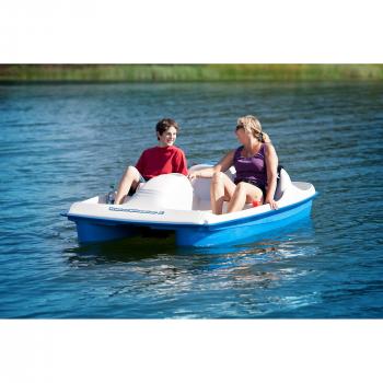 Water Wheeler Pedal Boat, Blue - Walmart.com
