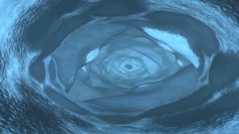 Water Tunnel in wavy Motion Motion Background - Videoblocks
