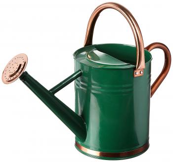 Amazon.com : Gardman 8327 Hunter Green Galvanized Steel Watering Can ...