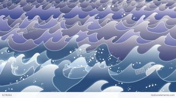 Wavy Water Background Stock Animation | 3278394