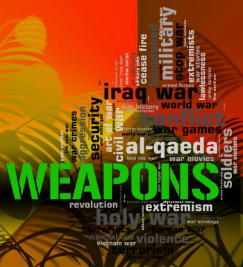 Weapons  and War Wordcloud