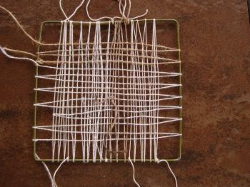 Tanglewood Threads: Needle Weaving on a Frame