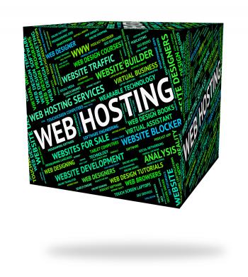 Web Hosting Means Net Webhost And Text