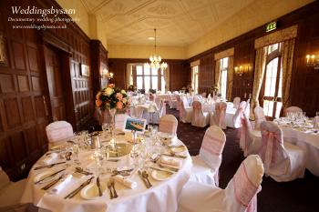 Wedding Breakfast Set Up – wedding photos of Dumbleton Hall Hotel ...