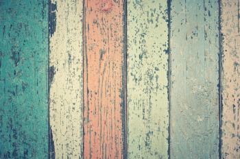 White Green and Orange Wooden Plank