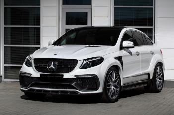 White Mercedes GLE Coupe 63S with Topcar Inferno Kit Has Carbon ...