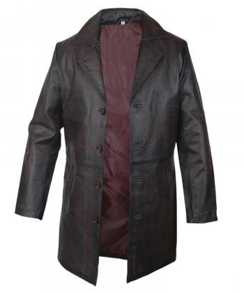 Supernatural Dean Winchester Leather Coat - BullHud.com