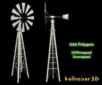 farming 3D asset game-ready Windmill | CGTrader