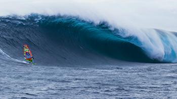 Windsurfing Tasmania's Deadliest Wave - YouTube