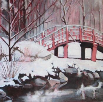 Late B(l)oomer - Sherry Thurner: Winter Bridge
