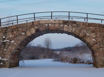 Winter bridge