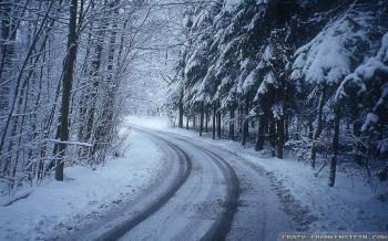 Winter Road wallpapers - Crazy Frankenstein