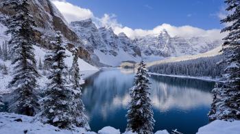 winter scene wallpaper - wallpaperhdzone.com